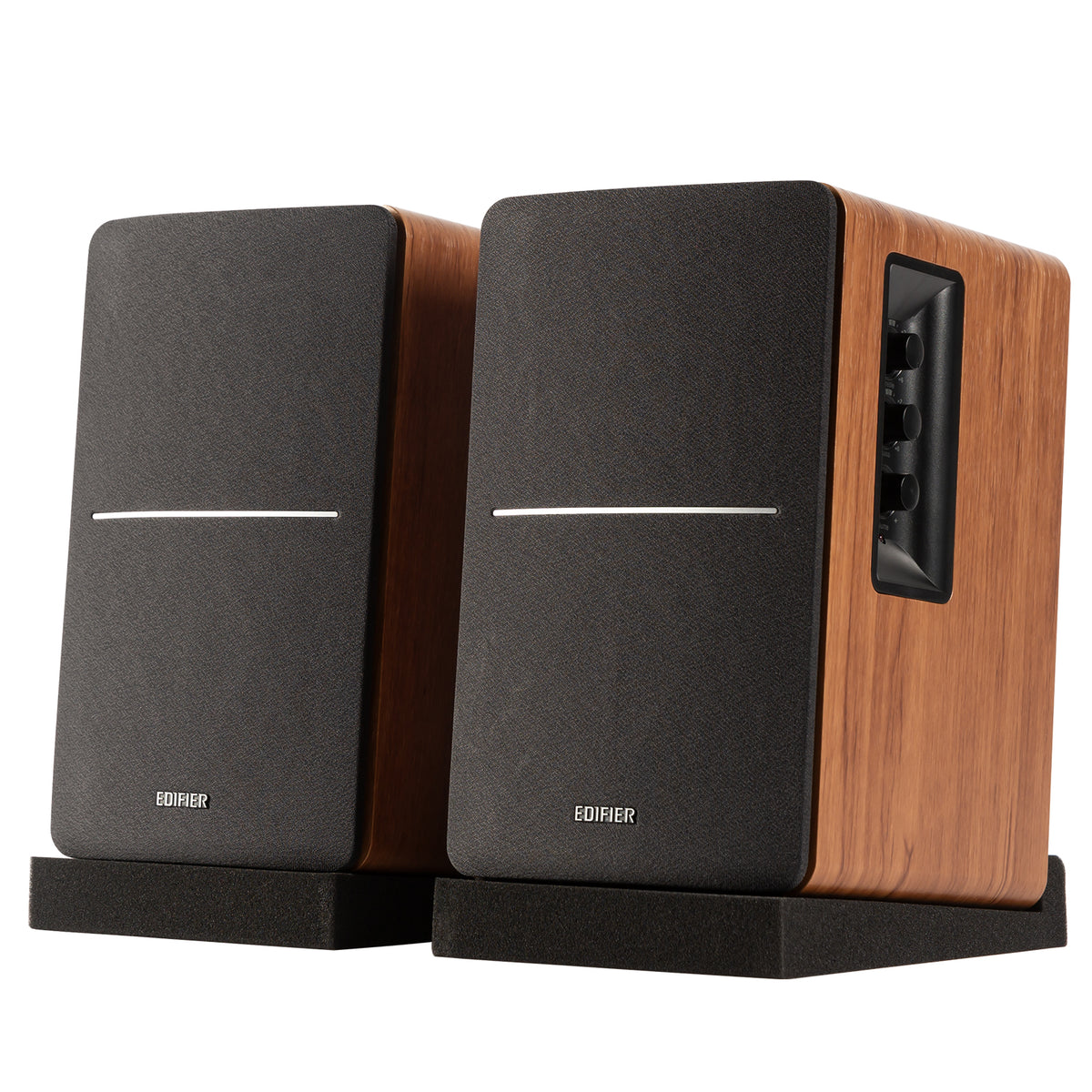 Edifier R1820t Edifier R1280T Powered Bookshelf Speakers with Speaker Stands — Sixale USA