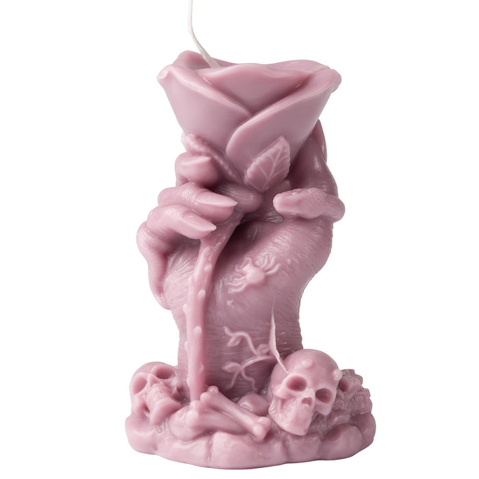 Rejuuv Skull Creative Equinox Flower Candle for Spooky Halloween Decoration