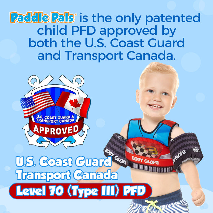 Body Glove Paddle Pals Motion Life Jacket - USCG Approved Kids Vest, ULC Approval
