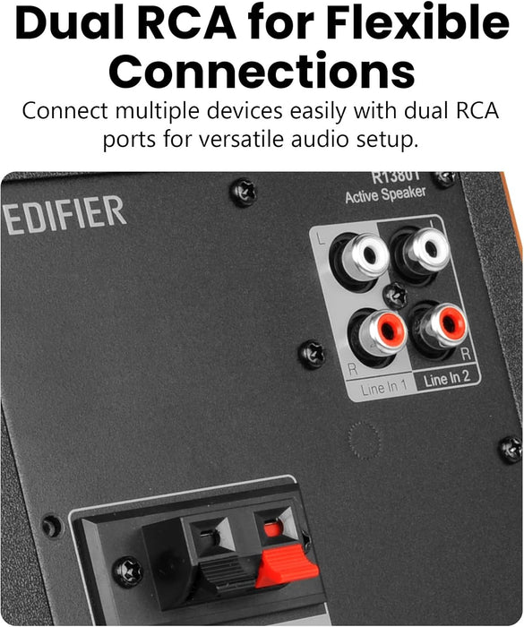 Edifier R1380T Powered Bookshelf Speakers