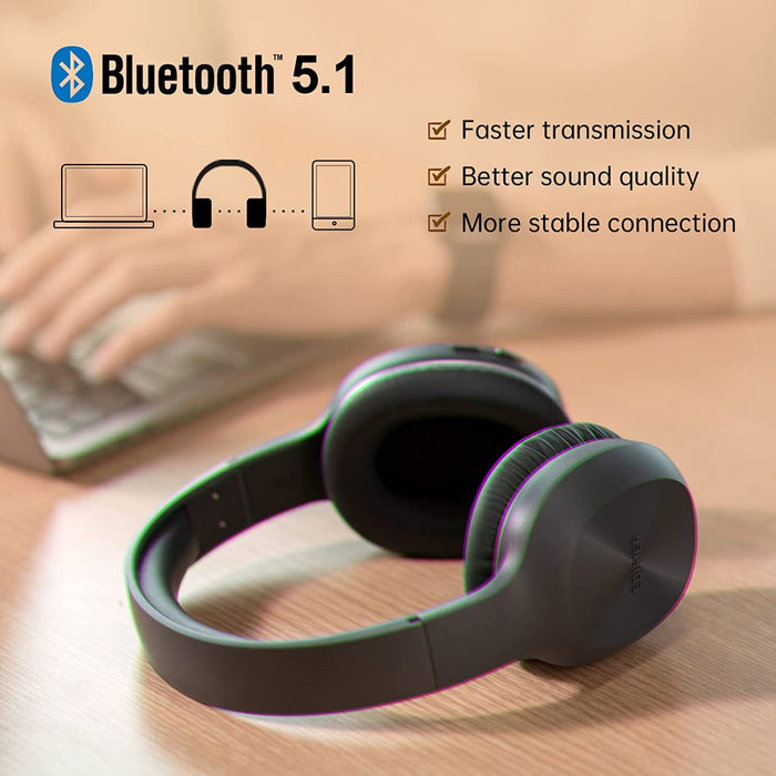 Edifier W600BT Bluetooth 5.1 Stereo Headphones Over-Ear