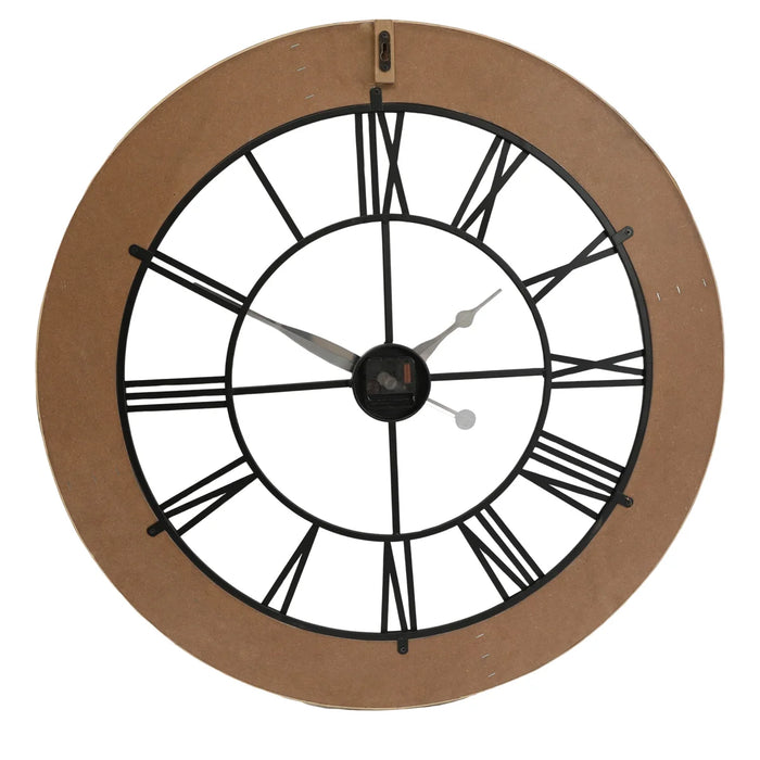 30 inch Farmhouse Bamboo Wall Clock