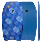 Wham-O 33" Body Board for Beach, Lightweight Boogie Boards with EPS Core, Fiber Clad Bodyboard with Wrist Leash for Kids Teens Adults