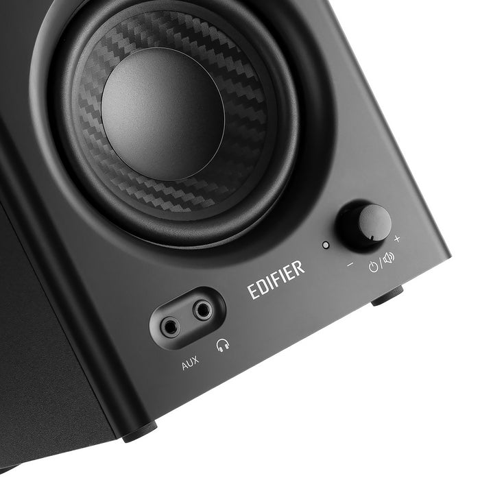 Edifier MR4 Powered Studio Monitor Speakers - Black (Pair)-Refurbished