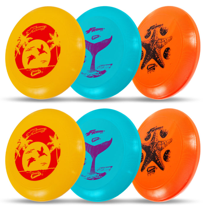 Wham-O Frisbee Malibu Flying Disc - 6 Pack