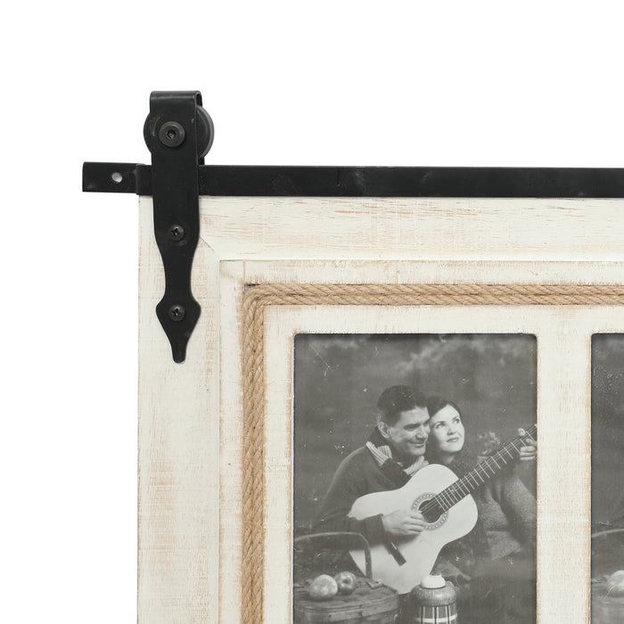 RiteSune Farmhouse 6-Opening 5x7 Wall Picture Frame