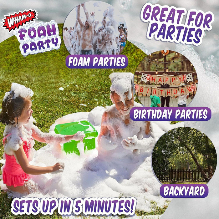 Wham-O Foam Party Bucket Foam Maker for Kids Foam Parties