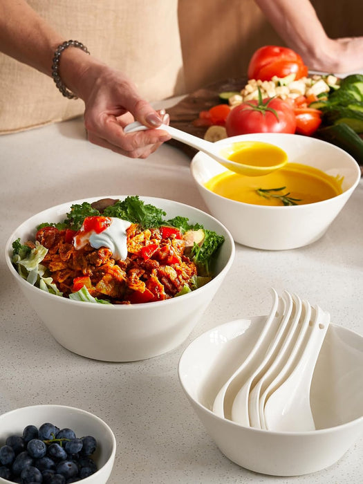 DOWAN 32 OZ Large Soup Bowls Set of 4