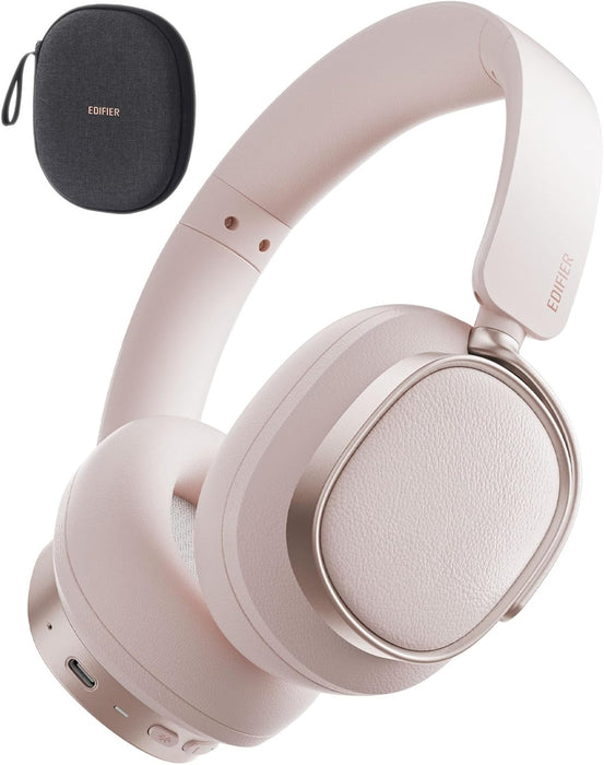 Edifier ES850NB Active Noise Cancelling Headphones, Over Ear Bluetooth Headset, 92H Playtime Wired & Wireless Hi-Res Audio Certified, Fast Charging Clear Calls for Home Office Travel