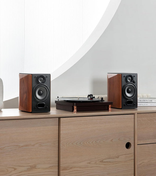 (Certified Refurbished) R1380DB Active Bluetooth Bookshelf Speakers