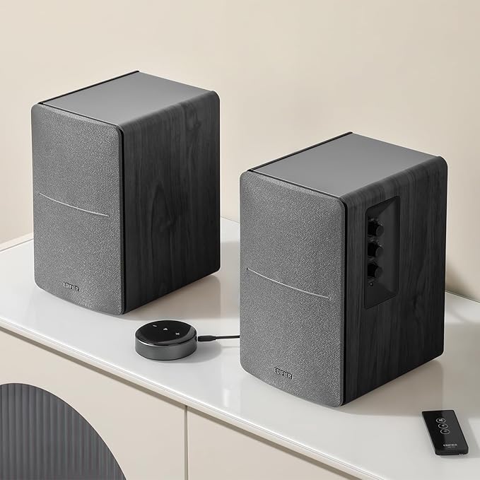(Certified Refurbished) R1280T Powered Bookshelf Speakers
