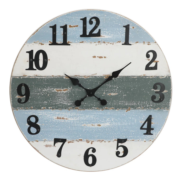 24" Wood Wall Clock