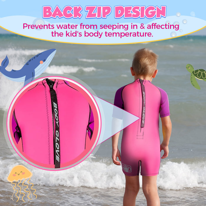 Body Glove Pro 3 Kids Wetsuit 2mm Children's Shorty Wetsuit