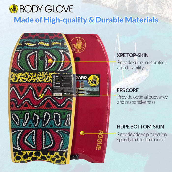 Body Glove 42.5" Bodyboard Lightweight Boogie Board