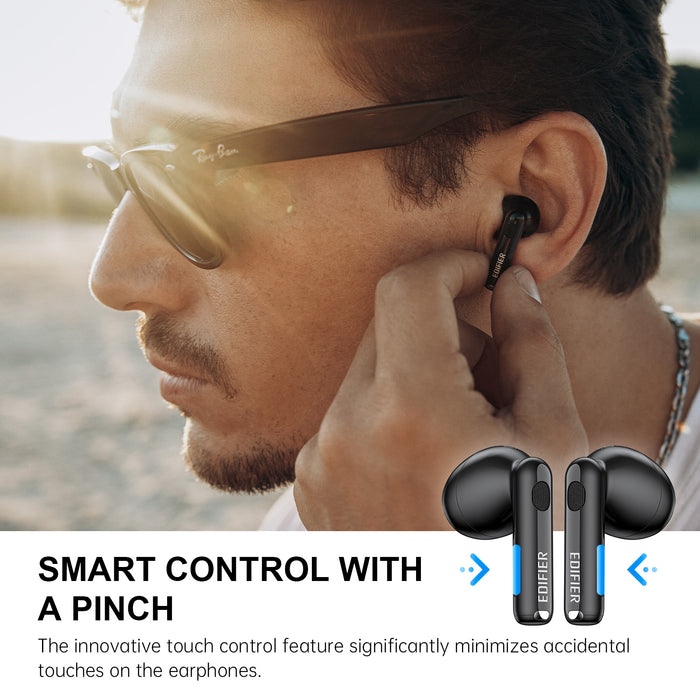 Edifier W220T True Wireless Earbuds Bluetooth V5.3 Semi-in-Ear Earphones with Mic