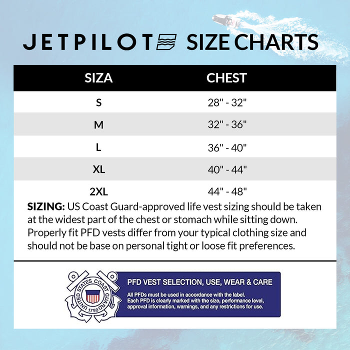 Jetpilot Womens Armada Neoprene CGA Life Vest Size L