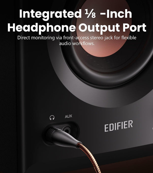 Edifier MR5 2.0 Studio Monitor Bookshelf Speakers, 110W RMS