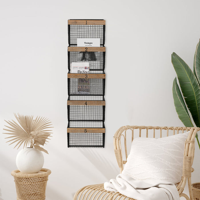 Matazzoni Wall Organizer with Wall Baskets