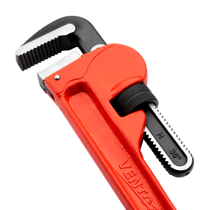 Ventool Heavy Duty Straight Pipe Wrench, 36 Inch (900mm)