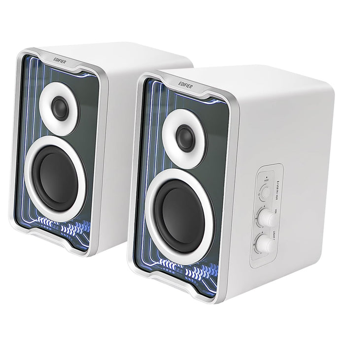 Edifier QR30 RGB Light Desktop Computer Gaming Speakers, 30W RMS