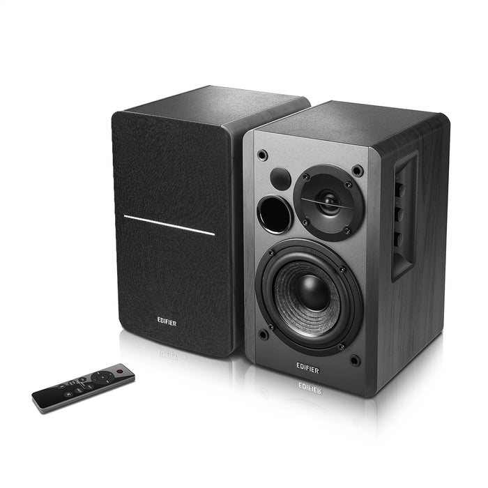 Edifier R1280DBs Active Bluetooth Bookshelf Speakers - Optical Input - 2.0 Wireless Studio Monitor Speaker - 42W RMS with Subwoofer Line Out -