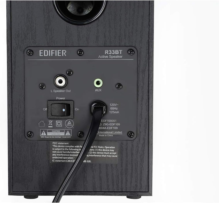 Edifier R33BT Active Bluetooth Bookshelf Speakers