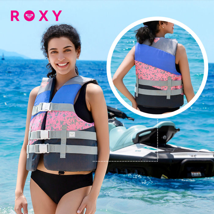 ROXY USCG Women's Life Vest for Boating, Fishing & Kayaking