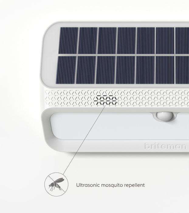 Sunna Solar Light, Ultrasonic Insect Repellent, Wireless, Sensor, Optional USB-C