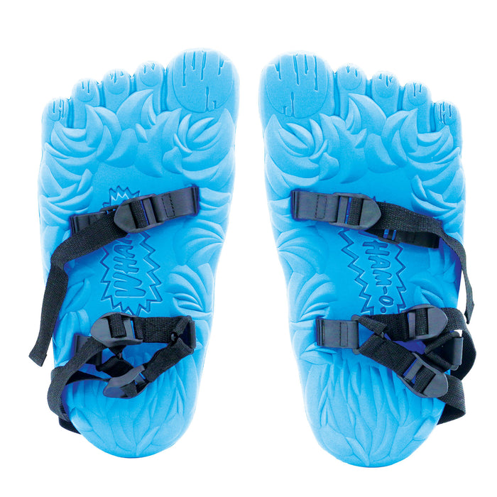 Wham-O Snowshoes - Giant Yeti Shaped Snow Shoes (Blue)