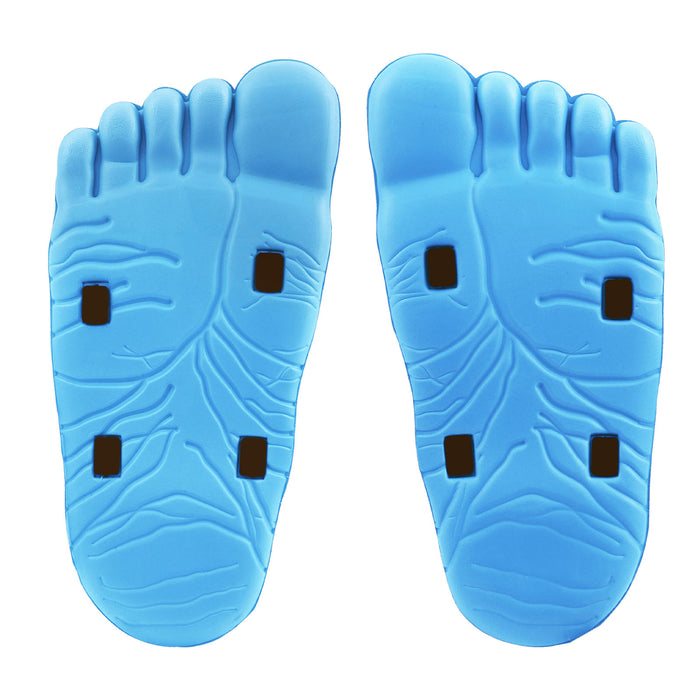 Wham-O Snowshoes - Giant Yeti Shaped Snow Shoes (Blue)