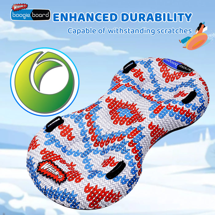 Wham-O Snowboogie 64" Super Double Snow Tube (Nordic Knit Pattern)