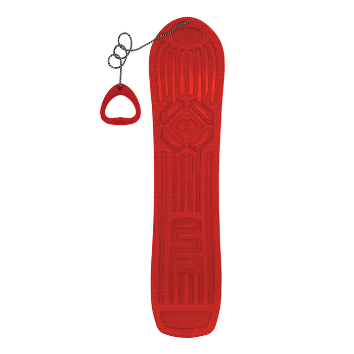 Wham-O Snow Boogie Snowboard 105 - Single Rider Snowboard (Red)