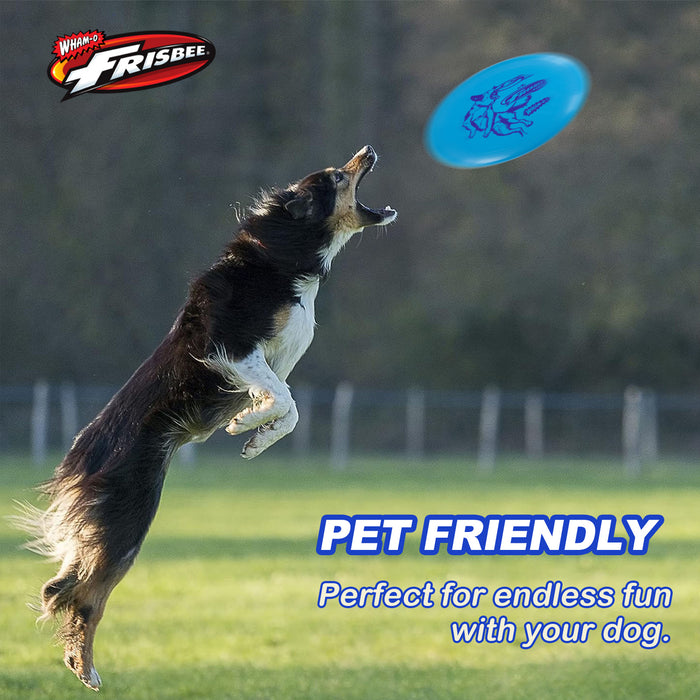 Wham-O Frisbee Cool Flyer Flying Disc, 130 Grams Catch Discs for Age 5+, Lightweight Pet Friendly Sport Disc for Backyard Beach Lawn Park Outdoor Games