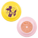 Wham-O Frisbee Fastback 4 Pack Flying Disc, 9.35 Inch Dog-friendly Lightweight Toy for Kids Boys Girls Ages 5+ Professional Players Outdoor Beach Park Backyard Game - 100g