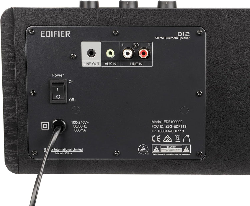 Edifier D12 Integrated Desktop Computer Speakers with Bluetooth