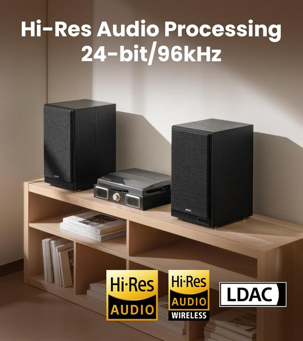 Edifier R2750DB MKII 3-Way Powered Bookshelf Speakers, 144W RMS,