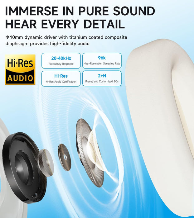 Edifier W800BT Pro Hybrid Active Noise Cancelling Over Ear Headphone