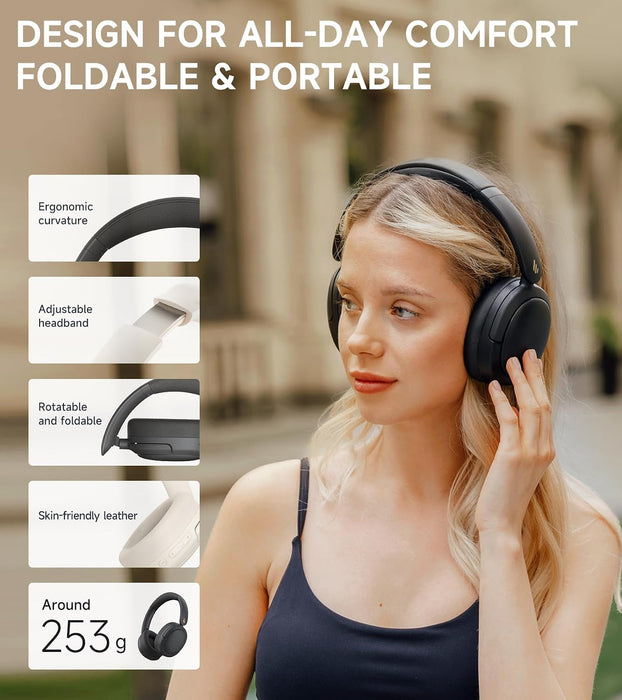Edifier W800BT Pro Hybrid Active Noise Cancelling Over Ear Headphone