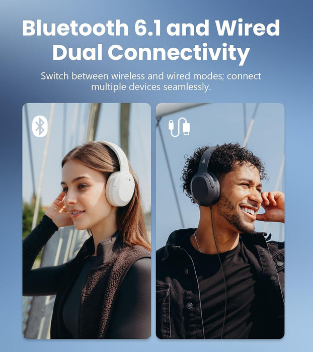 Edifier W820NB Plus Gen 2 Over-Ear Noise Cancelling Headphone