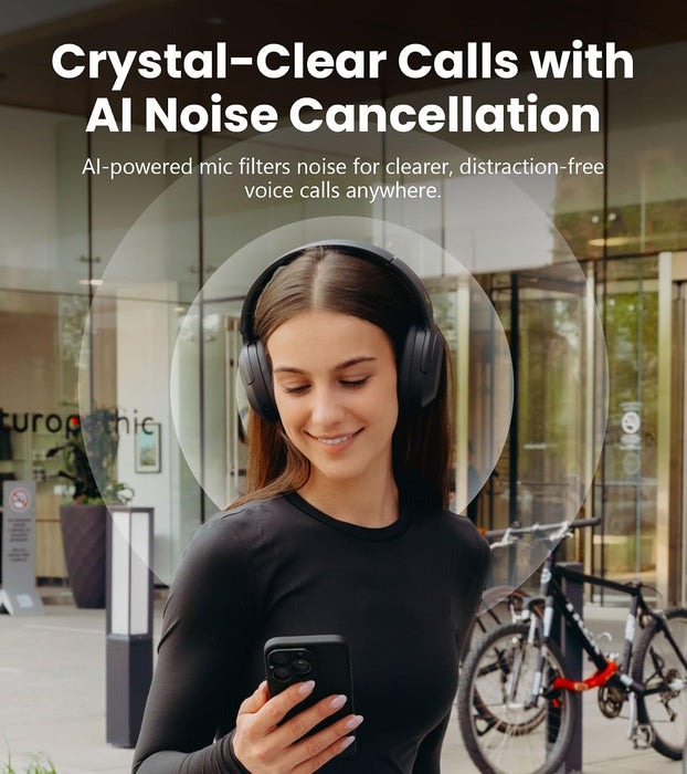Edifier W820NB Plus Gen 2 Over-Ear Noise Cancelling Headphone