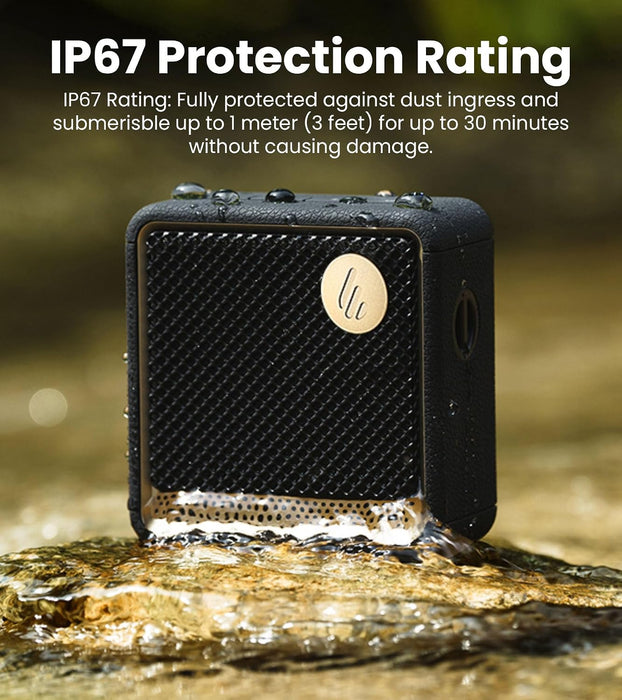 Edifier ES20 Bluetooth Speaker, IP67 Waterproof, Bluetooth 5.4 & 15H Playtime