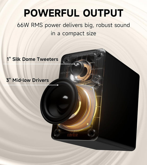 Edifier M60 Multimedia Speaker, 66W RMS Computer Speaker