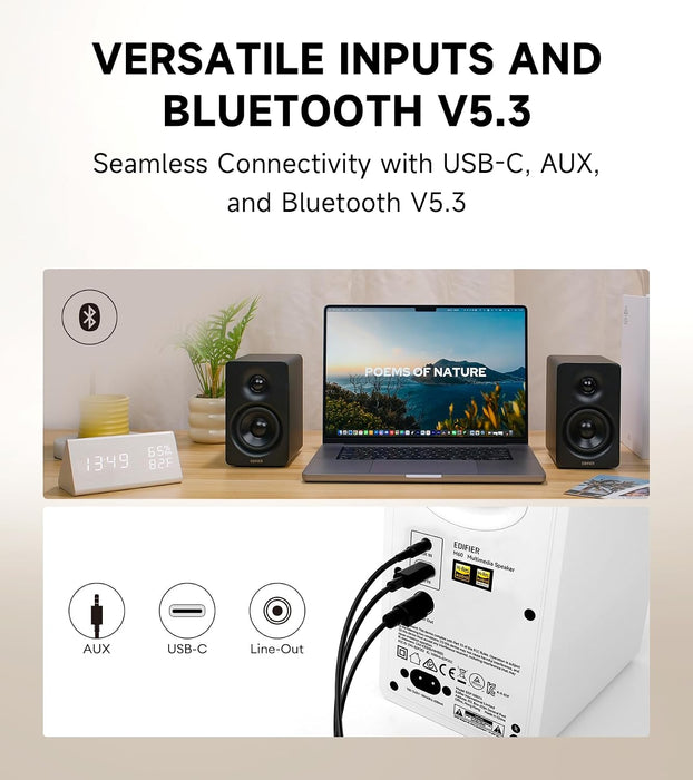 Edifier M60 Multimedia Speaker, 66W RMS Computer Speaker