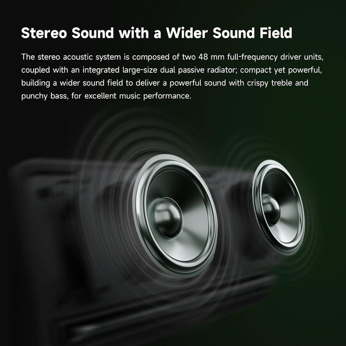 Edifier MP230 Portable Bluetooth Speaker, Black