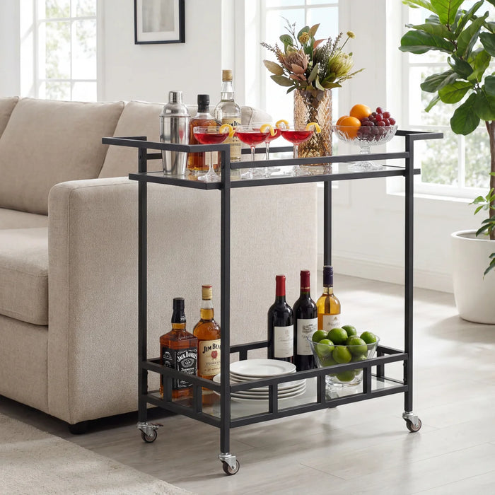 Metal Bar Cart