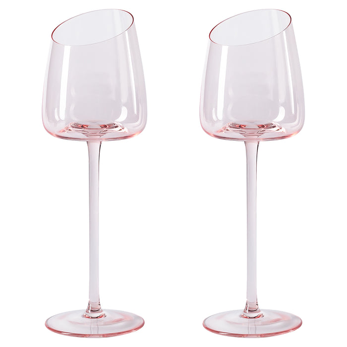 VENTRAY HOME Flamingo Wine Glasses with Gift Box, Set of 2