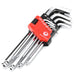 9pcs SAE Long arm ball point hex key Set