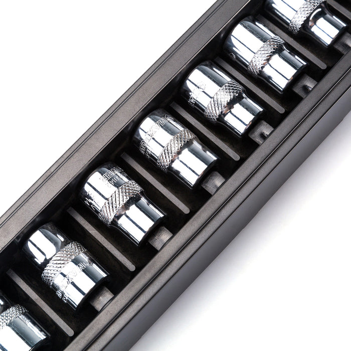 MAXPOWER 3/8 Inch E-Torx Star Socket Set (E7 - E20), 9PCS