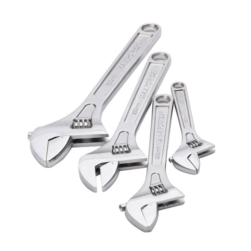 4pc Heavy duty Adjustable Wrenches Set