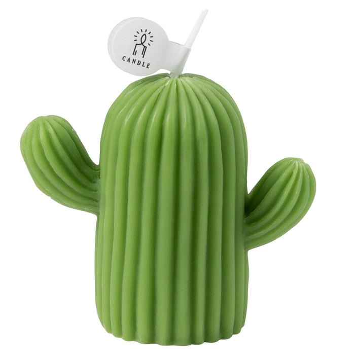 Cactus Shaped Scented Candle with English Pear and Freesia Fragrance